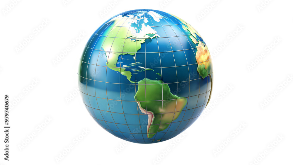 Globe icon with continents on a black background, global connection and world concept. Globe icon with continents on a black background, global connection and world concept.