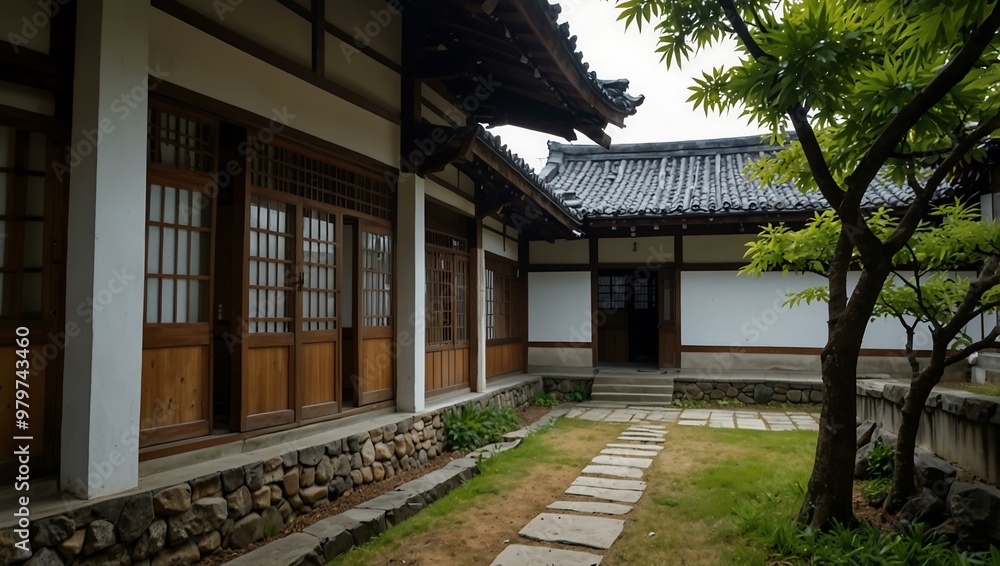 Historic Takakusa family residence in Yakage, Okayama. Historic Takakusa family residence in Yakage, Okayama.