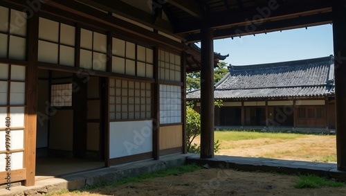 Historic Takakusa family residence in Yakage, Okayama.