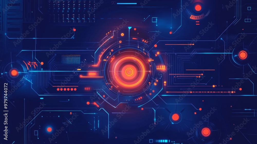 Futuristic engine generating digital ideas, symbolizing innovation, technology, data processing, artificial intelligence, and connectivity. Futuristic engine generating digital ideas, symbolizing innovation, technology, data processing, artificial intelligence, and connectivity.