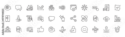 Home facility, Resilience and Inventory line icons. Pack of Move gesture, Like, Lock icon. Car registration, Divider document, Wallet pictogram. Confirmed, File storage, Augmented reality. Vector