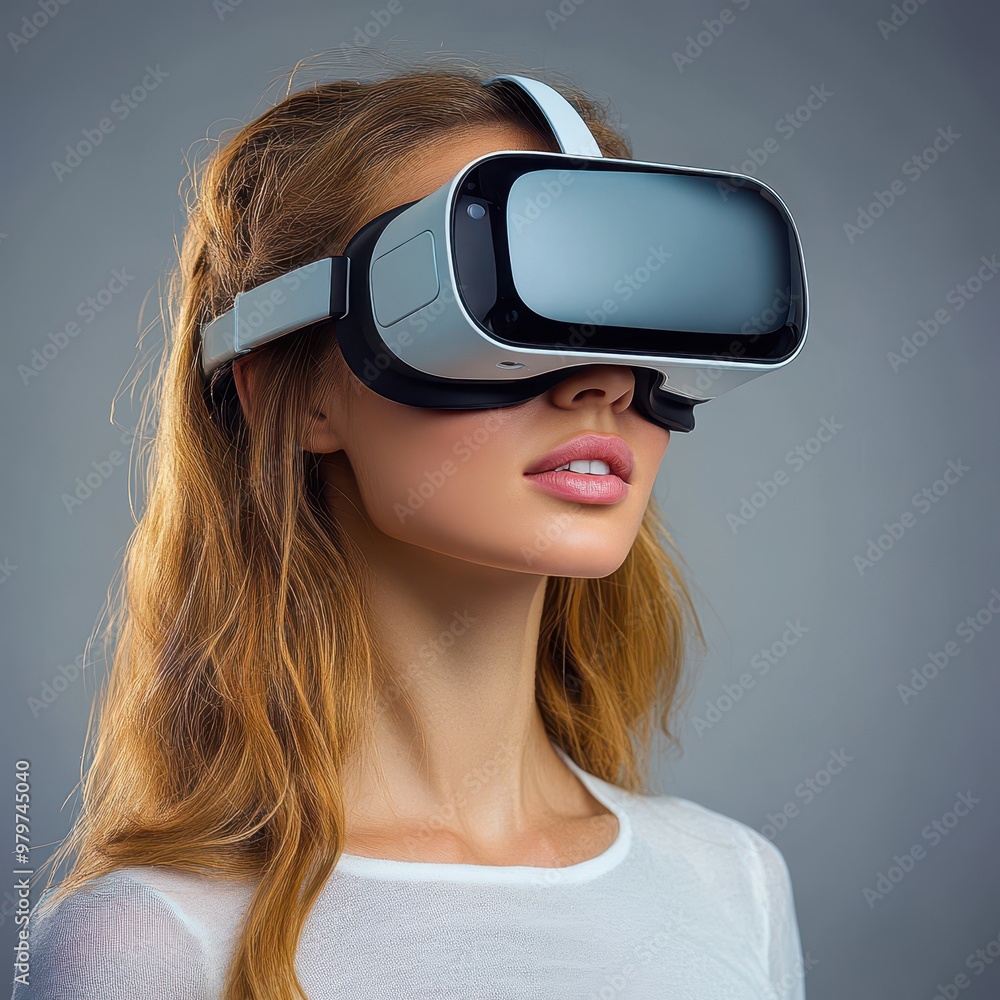 A woman wearing a white shirt A woman wearing a white shirt