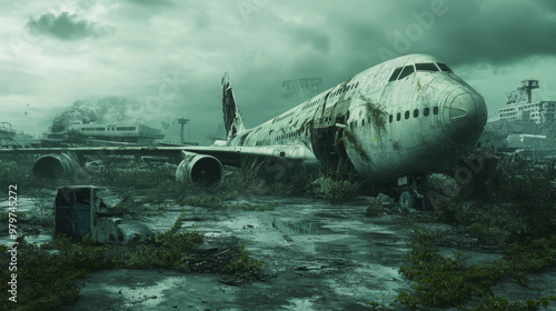 Wallpaper Mural apocalyptic airport Torontodigital.ca