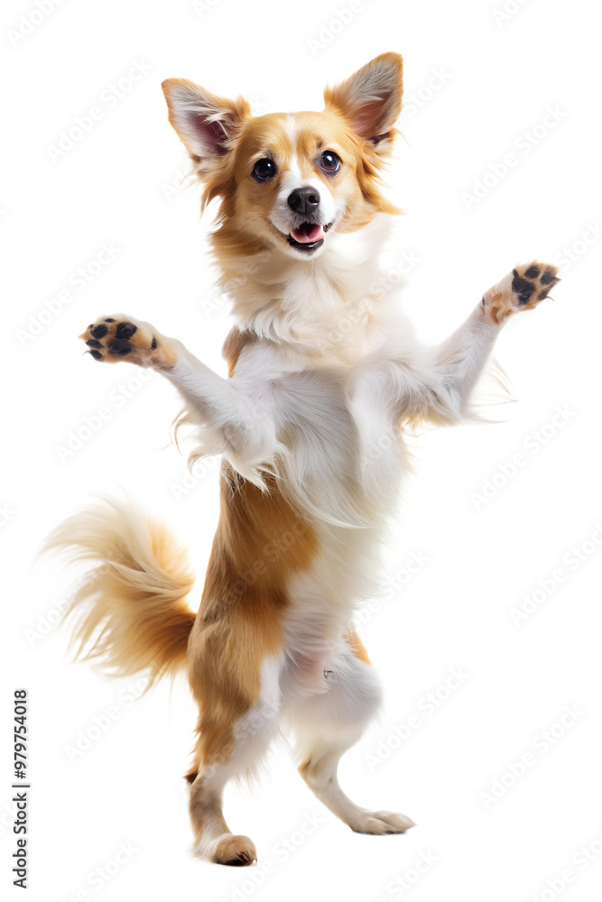 dog isolated on white background dog isolated on white background