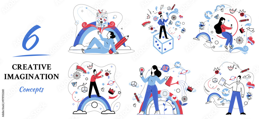 Cognitive skills vector illustration. The symphony cognitive skills plays in background as intellect orchestrates melody ideas In realm thought, cognitive skills are keys unlocking doors to conceptual Cognitive skills vector illustration. The symphony cognitive skills plays in background as intellect orchestrates melody ideas In realm thought, cognitive skills are keys unlocking doors to conceptual
