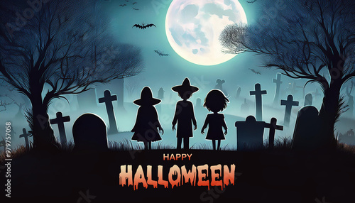 A poster for Happy Halloween Festival photo