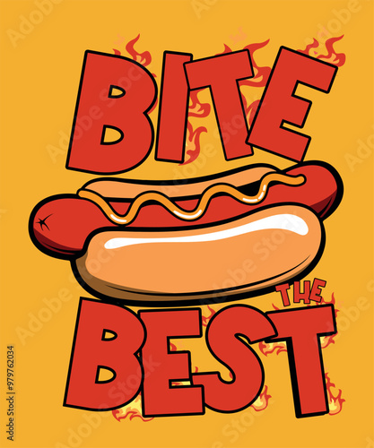 Great Hot Dog T-Shirt, Bite Best, Gifts For hot dog lover, Hot Dog Gift Shirt, Hot Dog Slut Addict Lover Shirt, Hotdog Lover Team