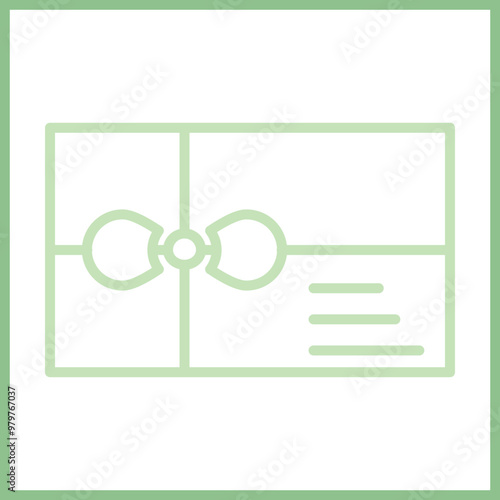 Gift Card Icon Deign
