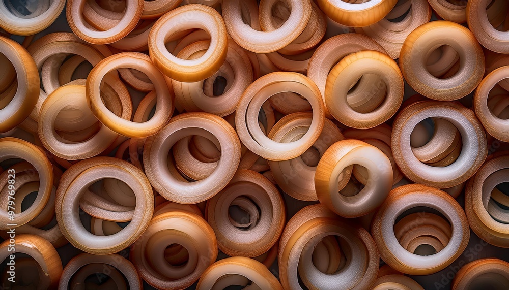 onion rings repeated pattern onion rings repeated pattern