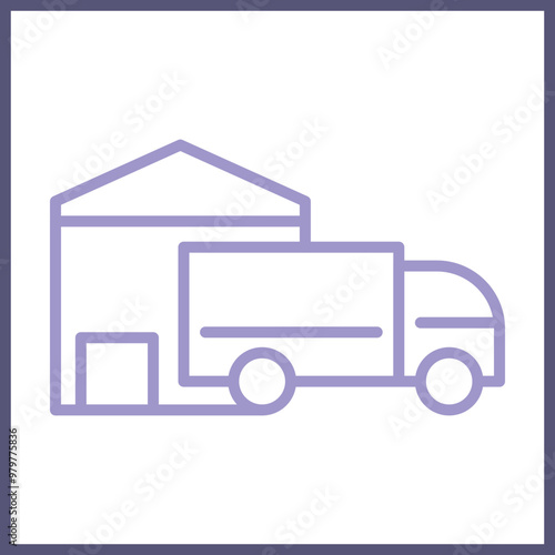 Warehouse Icon Deign