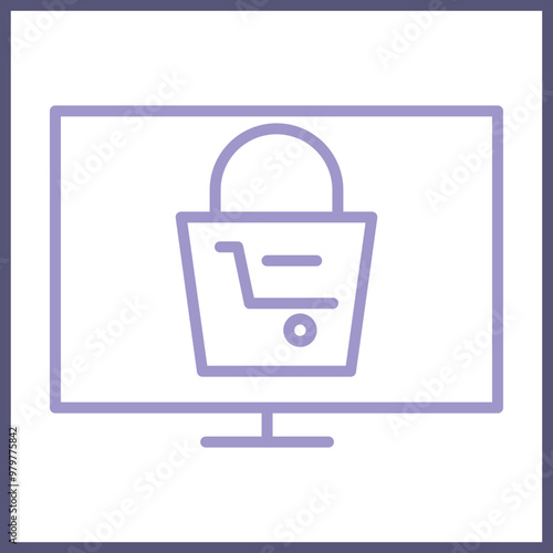 Shopping App Icon Deign