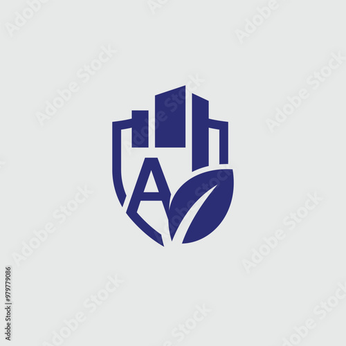 Green City Financial Symbol And Letter A