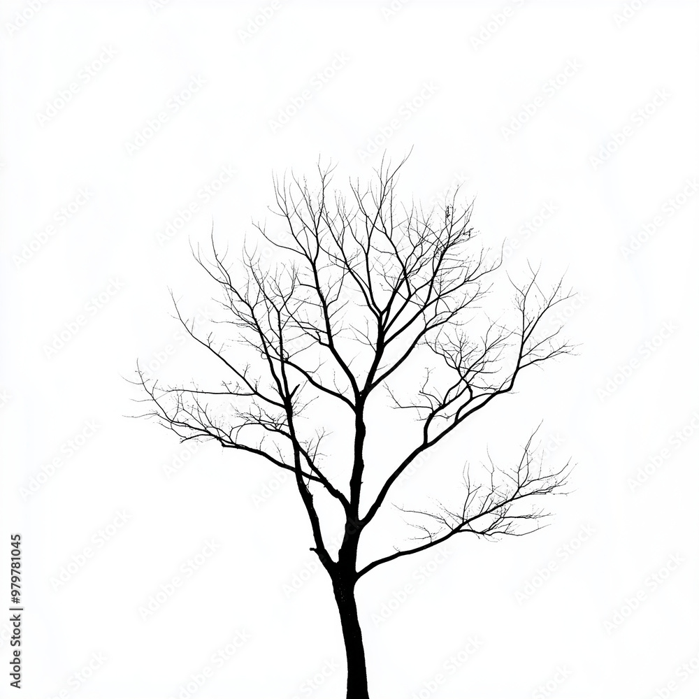 minimalist line art of a tree with no leaves minimalist line art of a tree with no leaves