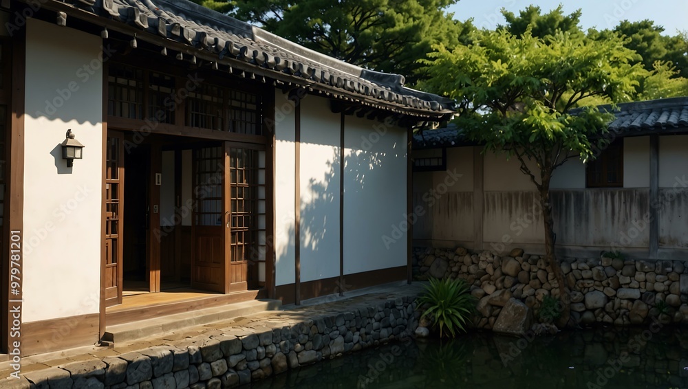 Nishiso Residence, Tamashima, Kurashiki, Okayama Prefecture. Nishiso Residence, Tamashima, Kurashiki, Okayama Prefecture.