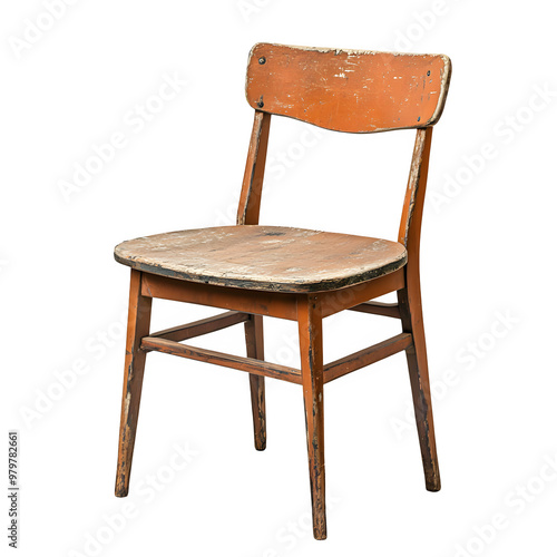 old wooden chair