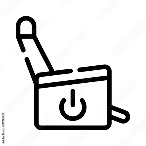 chair line icon