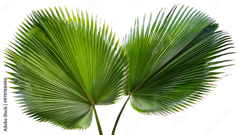 Cutout palm leaves – A 3D-rendered image of tropical palm leaves, isolated for nature and s_1(187) Cutout palm leaves – A 3D-rendered image of tropical palm leaves, isolated for nature and s_1(187)