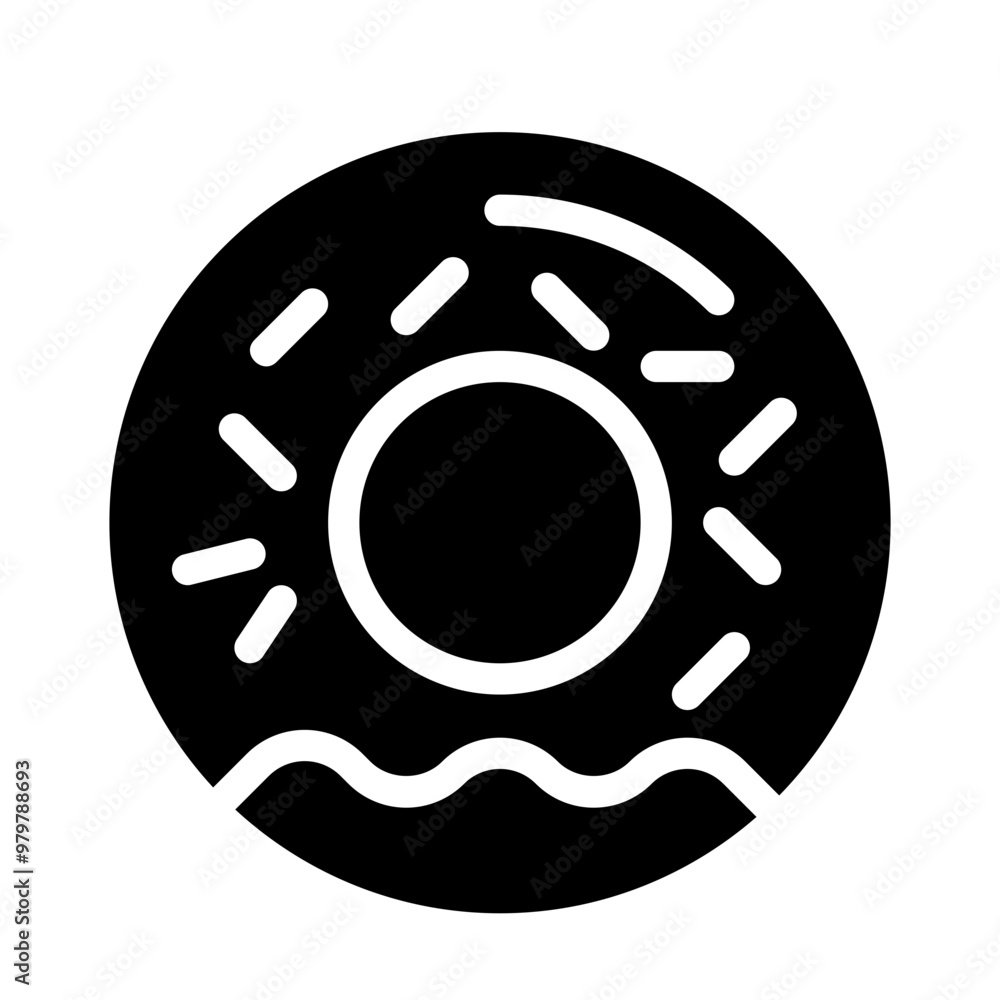 donut glyph icon