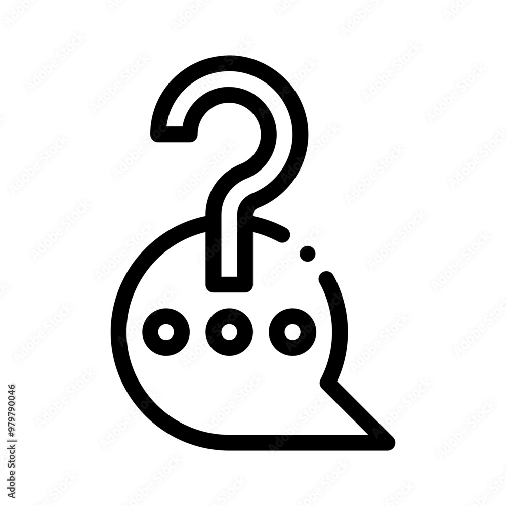 Fotografija Feedback line icon