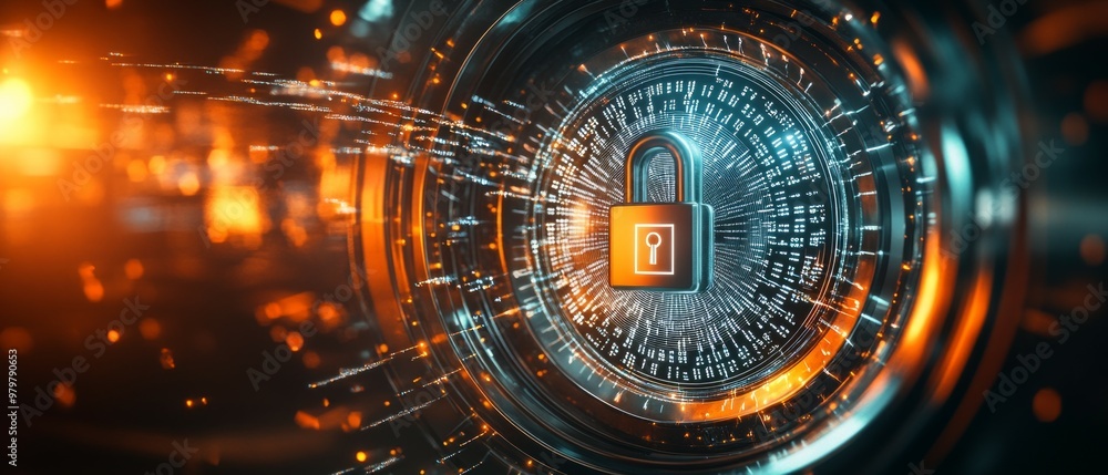 Obraz premium The Data Vault, Digital Identity and Authentication
