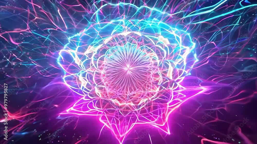 A vibrant, abstract design featuring swirling pink and purple patterns that create a floral-like appearance. A vibrant, abstract design featuring swirling pink and purple patterns that create a floral-like appearance.