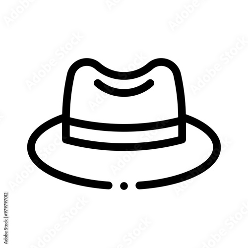 headwear line icon