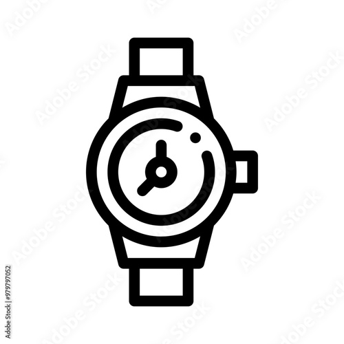 timepiece line icon