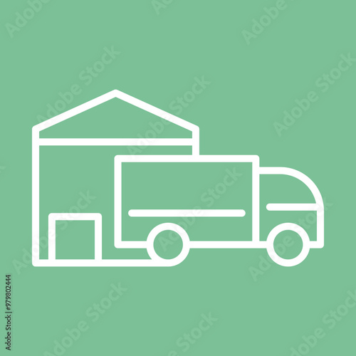 Warehouse Icon Deign