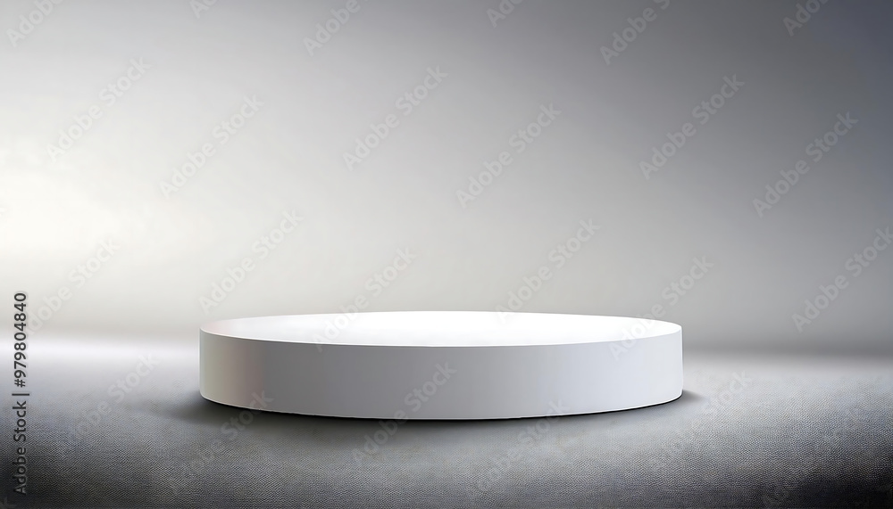 Minimal white platform object podium – A modern 3D podium design for product displays, ofte_1(297) Minimal white platform object podium – A modern 3D podium design for product displays, ofte_1(297)