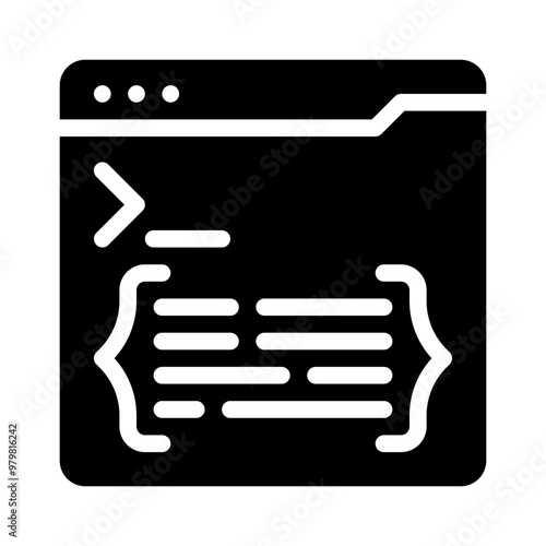 terminal glyph icon