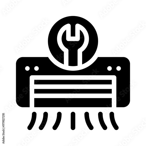 AC glyph icon