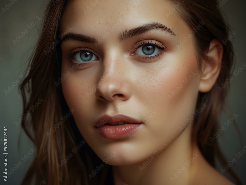 Portrait of a beautiful woman. Portrait of a beautiful woman.