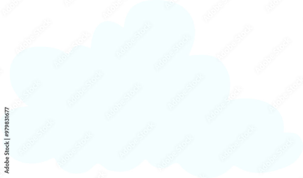 Cloud vector set Cloud vector set