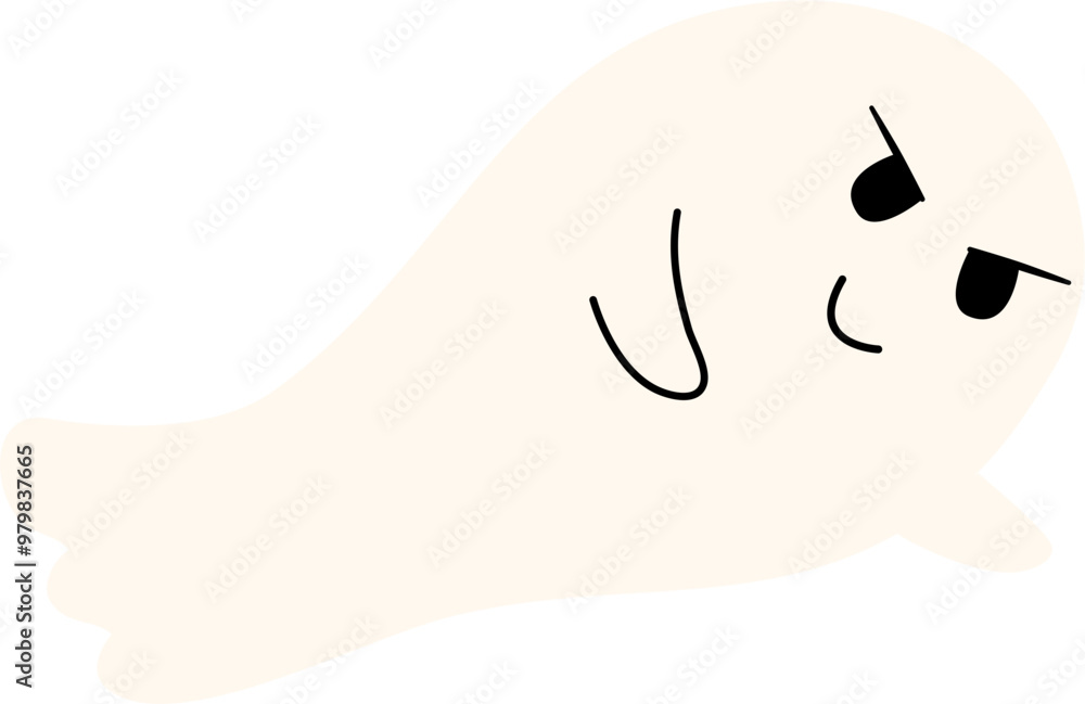 Ghost Halloween illustration Ghost Halloween illustration