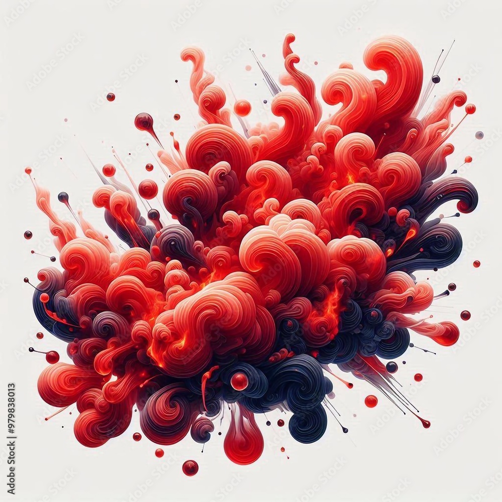 Hintergrund, Wallpaper rotes Feuer Hintergrund, Wallpaper rotes Feuer