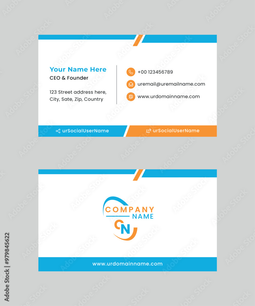 Business Card Design Template Business Card Design Template