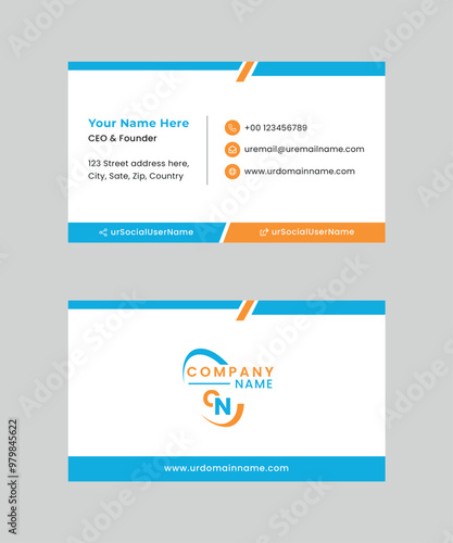 Business Card Design Template