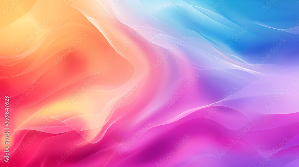 Obraz premium Colorful mesh background