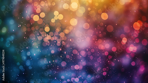 Colorful mesh background