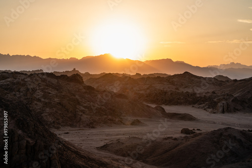 Atbai Mountains in Egypt