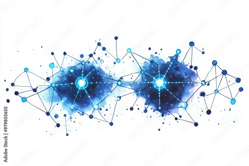 Obraz premium The Fragmented Network, The Digital Divide