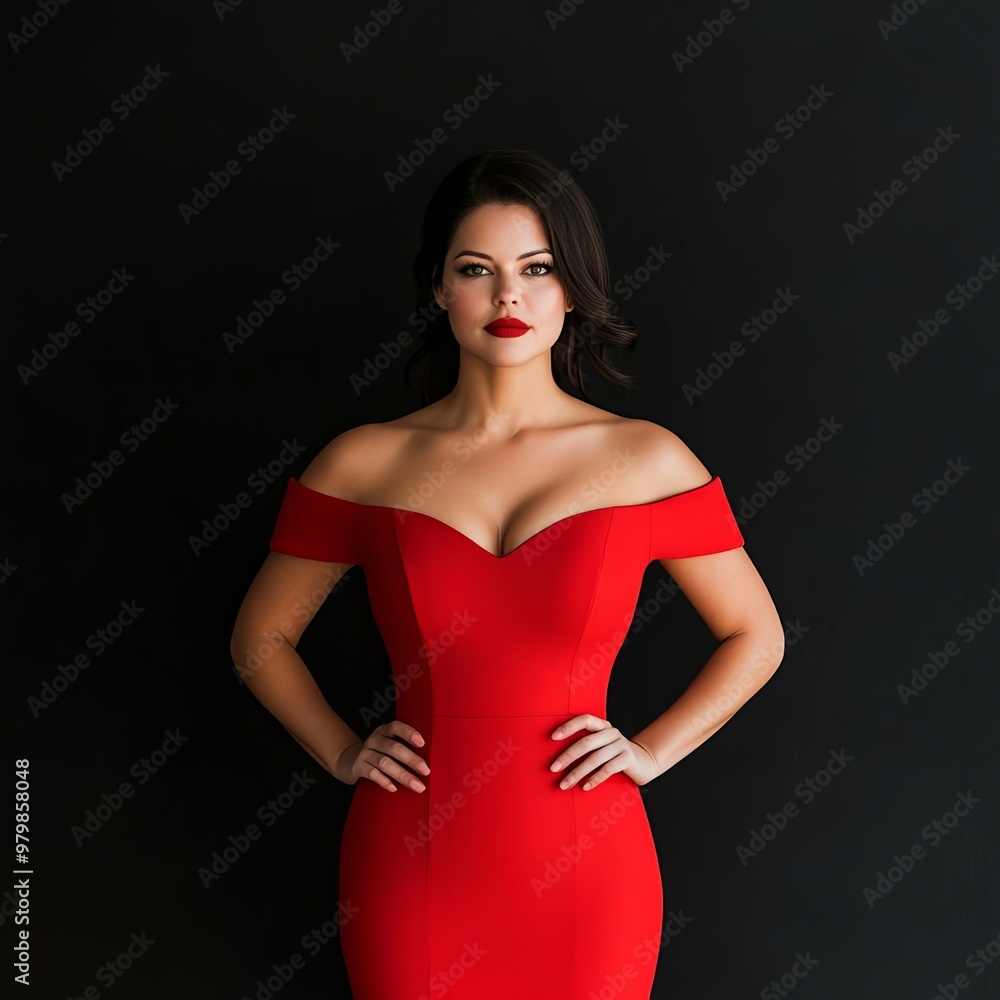 Passionate Scorpio woman in a red dress, capturing intensity and emotional depth Passionate Scorpio woman in a red dress, capturing intensity and emotional depth