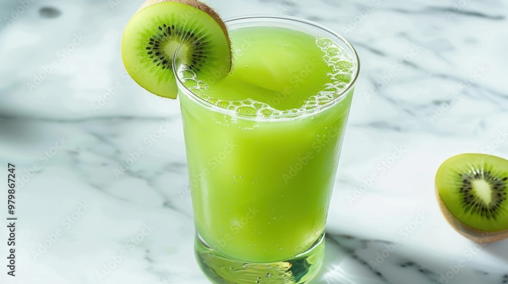 Refreshing Kiwi Drink Refreshing Kiwi Drink