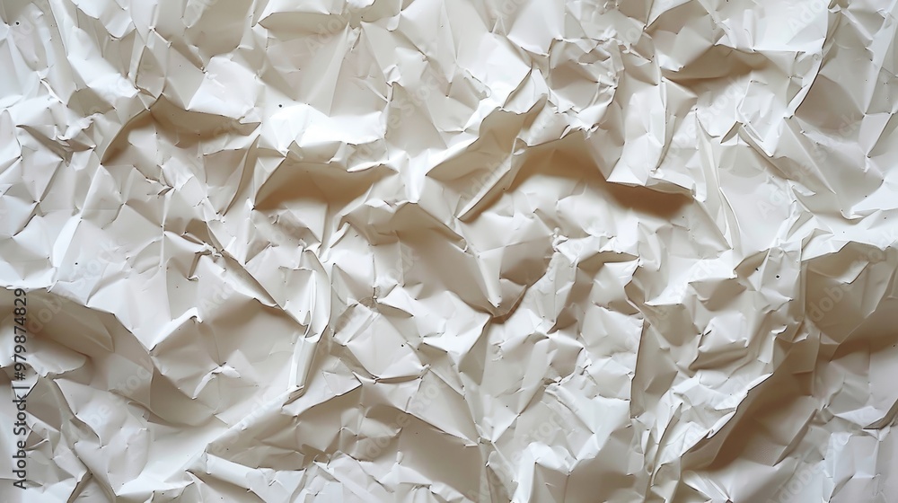 Obraz premium Crumpled paper ideal for a backdrop