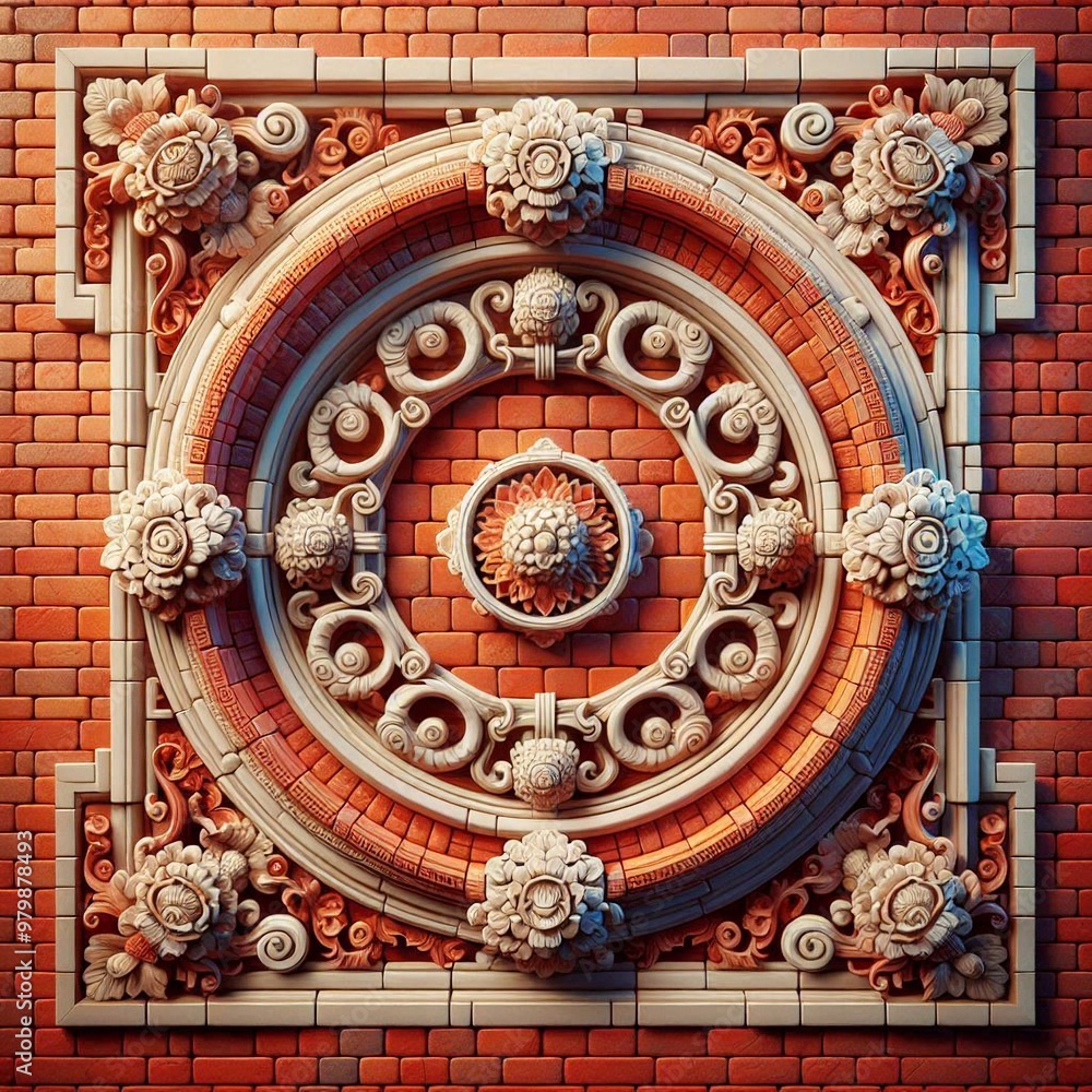 Obraz premium Artistic wall decoration. AI Generated