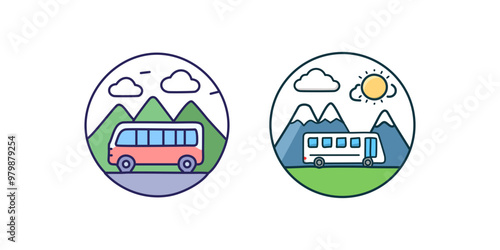 Travel Icons | Editable Vector Travel Icons