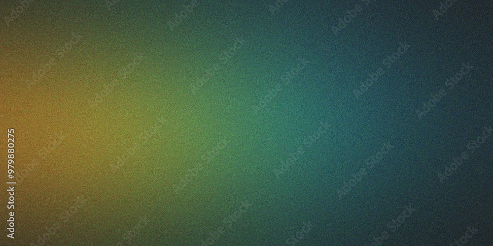 A gradient blend of turquoise, golden yellow, and dark blue creating a vibrant backdrop, film grain and noise effect A gradient blend of turquoise, golden yellow, and dark blue creating a vibrant backdrop, film grain and noise effect