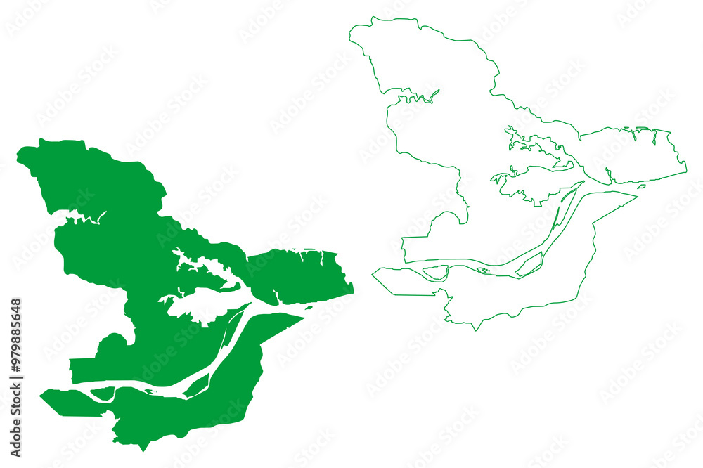 Manacapuru municipality (Amazonas state, Municipalities of Brazil, Federative Republic of Brazil) map vector illustration, scribble sketch Manacapuru map Manacapuru municipality (Amazonas state, Municipalities of Brazil, Federative Republic of Brazil) map vector illustration, scribble sketch Manacapuru map