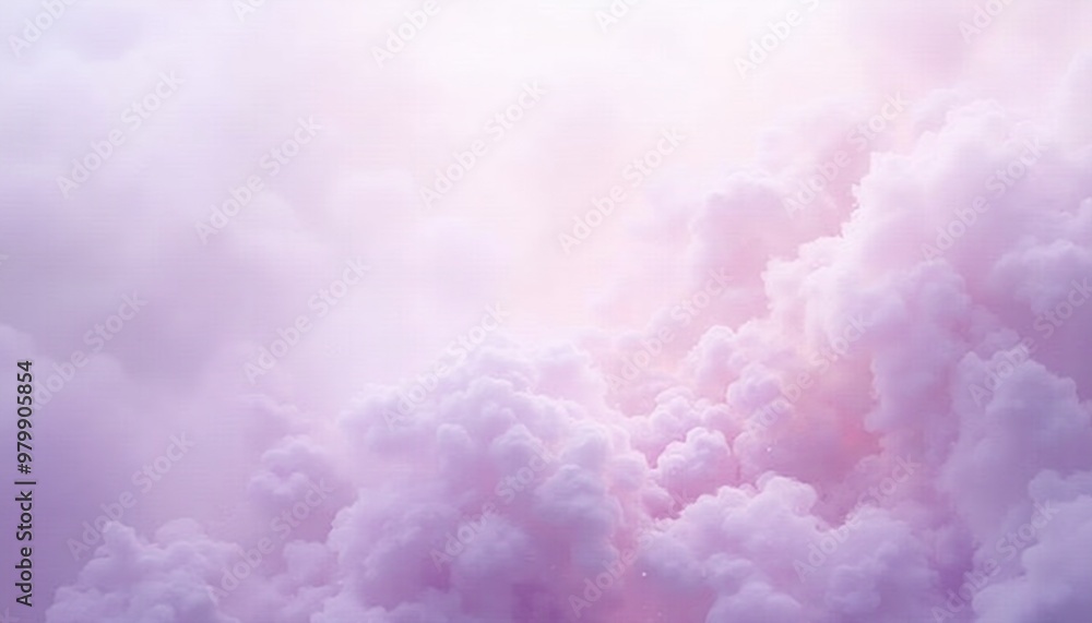 Fototapeta premium ethereal fog in soft pastel turquoise with glowing reflections, serene