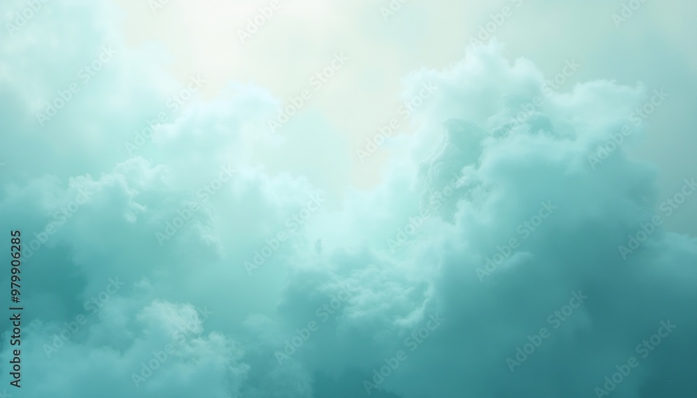 Fototapeta premium ethereal floating haze with pastel pink and soft reflections, dreamy